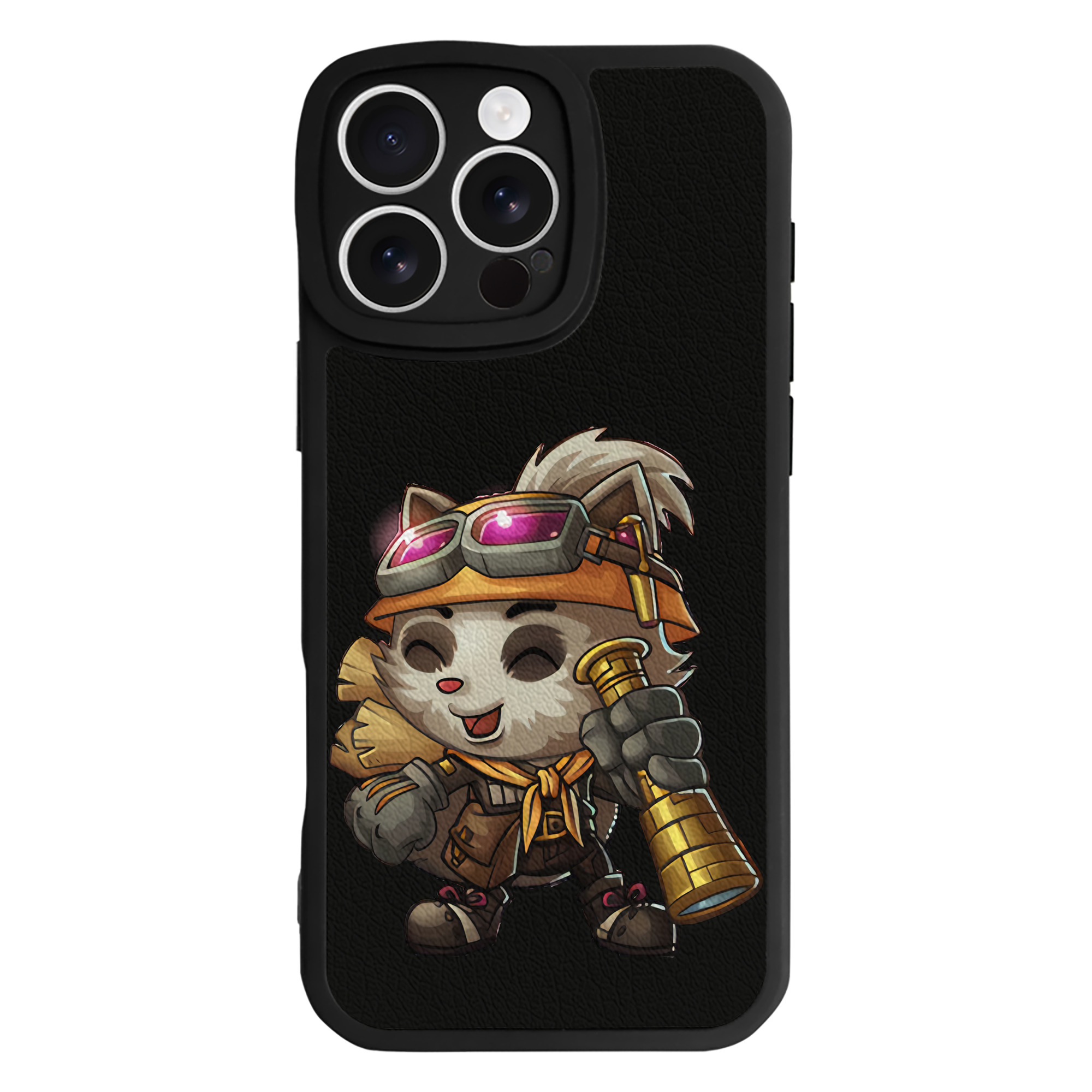 リーグ・オブ・レジェンド League of Legends LOL 【iPhone 16シリーズ対応】シリコンスマホケース（レザー調） 材質：シリコン
